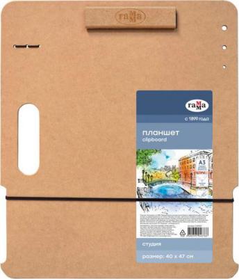 Планшет-клипборд МДФ, А3 (40*47см) "Студия", магнитный зажим, ручка – фото 1