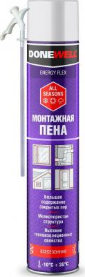 Бытовая всесезонная полиуретановая монтажная пена ENERGY FLEX – фото 2
