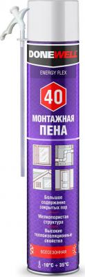 Монтажная пена ENERGY FLEX 40L бытовая всесезонная