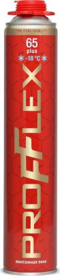 Пена монтажная, профессиональная, 65, 850 мл, Red Plus, зимняя – фото 1