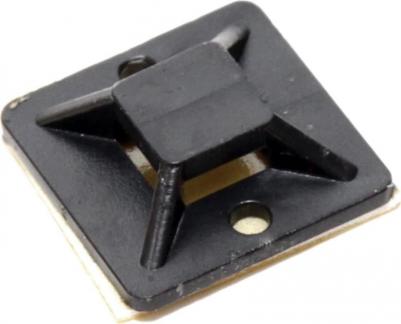 Самоклеящаяся площадка для крепления стяжек CTM2020-50BK – фото 1