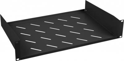 Перфорированная консольная полка SH-J017-2U-315-BK
