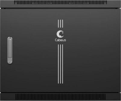 Телекоммуникационный настенный разобранный шкаф SH-05F-15U60/45m-R-BK