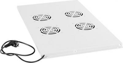 TRAY-100 Модуль вентиляторный с 4-я вентиляторами для установки в напольные шкафы серии SH-05C, ND-05C глубиной 1000мм – фото 1