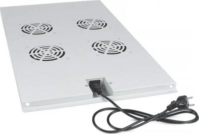 TRAY-100 Модуль вентиляторный с 4-я вентиляторами для установки в напольные шкафы серии SH-05C, ND-05C глубиной 1000мм