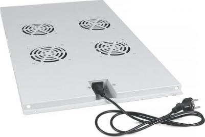 TRAY-100 Модуль вентиляторный с 4-я вентиляторами для установки в напольные шкафы серии SH-05C, ND-05C глубиной 1000мм