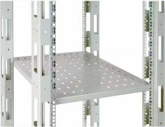 Полка стац. (СВ-75У) 0.5U 100кг. 19" 750мм серый (упак.:1шт) – фото 3