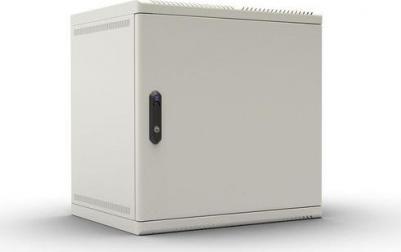 Шкаф коммутационный ШРН-12.650.1 настенный, стальная передняя дверь, 12U, 600x632x650 мм – фото 1