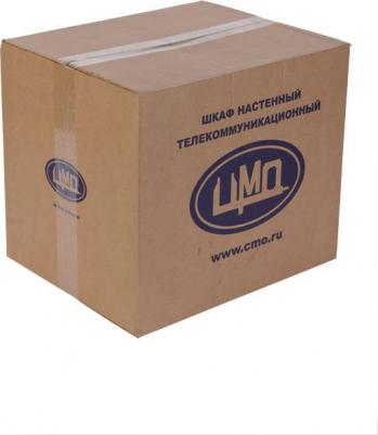 Шкаф коммутационный ШРН-12.650.1 настенный, стальная передняя дверь, 12U, 600x632x650 мм – фото 4