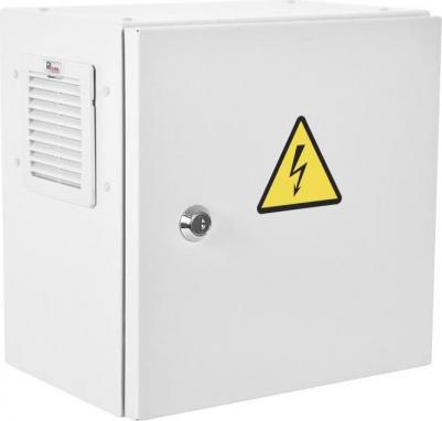 Шкаф монтажный ШТВ-НЭ-5.5.25-3ААА-Т2 настенный, стальная передняя дверь, 500x500x250 мм