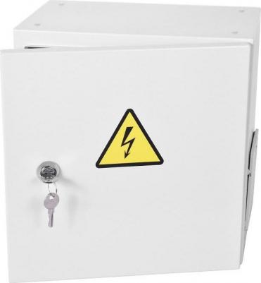 Шкаф монтажный ШТВ-НЭ-5.5.25-3ААА-Т2 настенный, стальная передняя дверь, 500x500x250 мм – фото 2