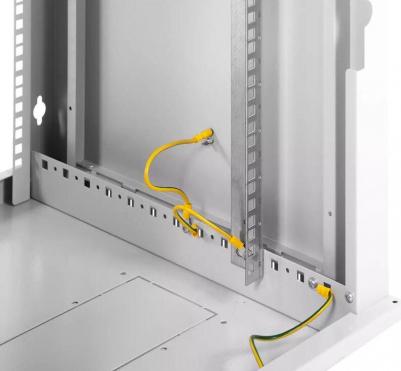 Шкаф настенный 19" 12U ШРН-Э-12.650 600х650mm дверь стекло – фото 2