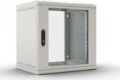 Шкаф настенный 9U ШРН-М-9.650 600x650 разборный серый – фото 1