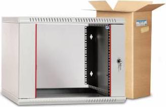 Шкаф настенный разборный 9U ШРН-Э-9.350 600х350mm дверь стекло