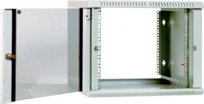 Шкаф настенный разборный 9U ШРН-Э-9.350 600х350mm дверь стекло – фото 10