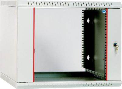 Шкаф настенный разборный 9U ШРН-Э-9.500 600х520mm дверь стекло серый – фото 9