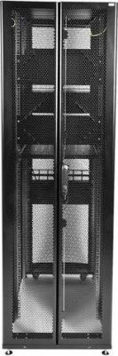 Шкаф серверный ПРОФ напольный 42U 800x1000 дверь перфор. 2 шт., черный, в сборе ШТК-СП-42.8.10-44АА-9005 1 коробка – фото 13