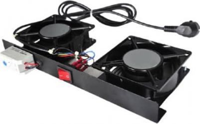 Фальш-панель 1u черный DR-461111 – фото 1