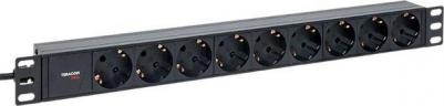 Блок розеток PDU применяется для организации распределения электропитания в телекоммуникационных шкафах и стойках; для контроля и учета значений 4690216410081 – фото 1