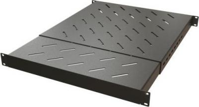 Полка стационарная TSD3M-1U-650/1100-RAL9005 1U нагр.:150кг. 19" 1100мм черный