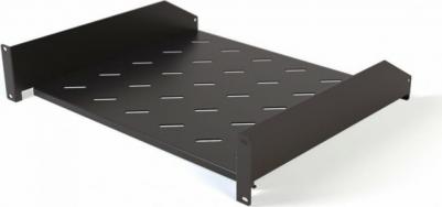 Полка (TAL3-2U-400-RAL9005) 2U 20кг. 19" 400мм черный (упак.:1шт)
