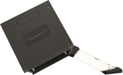 Серверный шкаф TWB-0666-GP-RAL9004, глубина 60 см, черный – фото 4