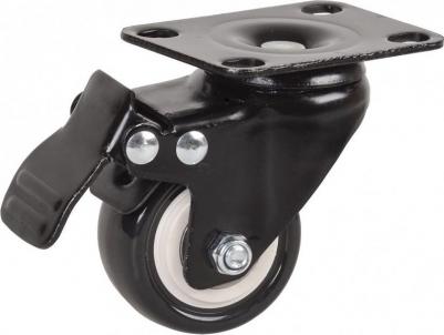 Ролик с тормозом (1шт), цена за 1 шт