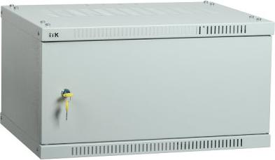 Шкаф настенный LINEA WE 6U 600х450мм дверь металл серый, цена за 1 шт – фото 4