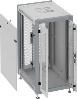 Серверный шкаф SL 6615.744 глубина 60см, серый – фото 1