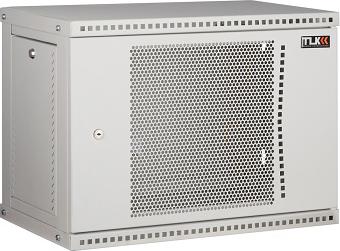Шкаф коммутационный TWI-156060-R-P-GY настенный, перфорированная передняя дверь, 15U, 600x703x600 мм