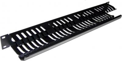 Кабельный органайзер 19" с крышкой, на 24 порта, 1U TWT-ORG/CV24-1U – фото 3