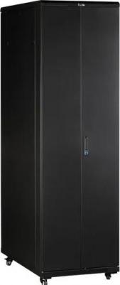 LANMASTER Шкаф 19" Business, 18U 600x800, черный, передняя дверь стекло, задняя дверь распашная металл [TWT-CBB-18U-6x8-G1] – фото 3