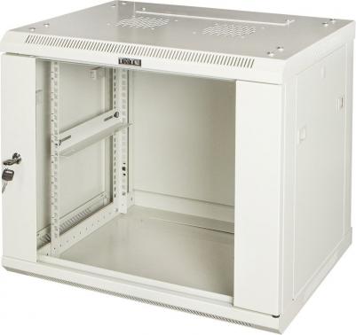LANMASTER Шкаф настенный серии Pro, 12U 600x450, стеклянная дверь [TWT-CBWPG-12U-6x4-GY]