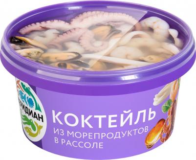 Коктейль из морепродуктов в рассоле 430г