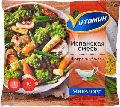Смесь Испанская в соусе Ривейра Vитамин, 400 г – фото 3
