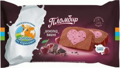 Мороженое пломбир шоколад-вишня 200 г