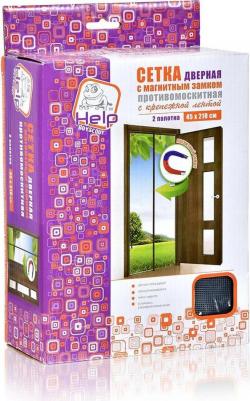 Антимоскитная сетка с магнитами и крепежом 45*210 см 80004 – фото 3