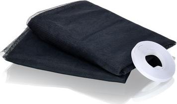 Сетка-штора на дверь противомоскитная 45х210 см 2 шт – фото 6