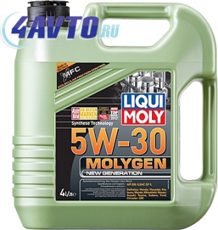 Molygen New Generation 5W-30 4 л – фото 12