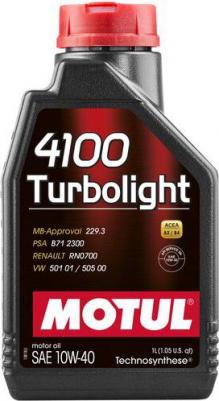 4100 Turbolight 10W-40 4 л – фото 9