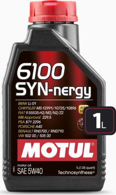 6100 SYN-NERGY 5W-40 4 л – фото 2