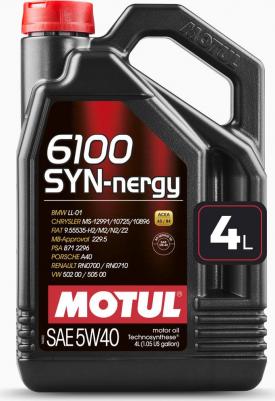 6100 SYN-NERGY 5W-40 4 л – фото 4