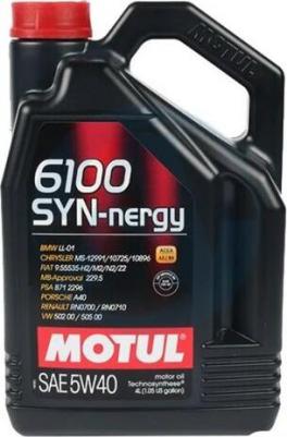6100 SYN-NERGY 5W-40 4 л – фото 9