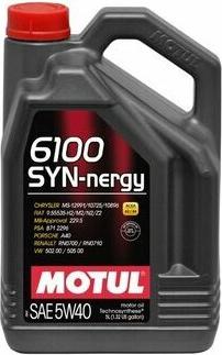 6100 SYN-NERGY 5W-40 4 л – фото 12
