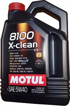 8100 X-clean 5W-30 4 л – фото 1