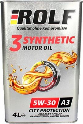 3-SYNTHETIC 5W-30 4 л – фото 9