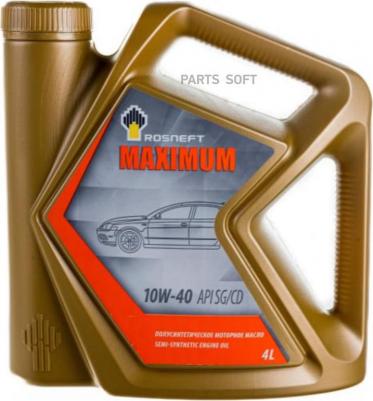 Maximum 10W-40 4 л – фото 5
