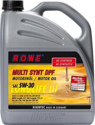 HIGHTEC MULTI SYNT DPF 5W-30 5 л – фото 6
