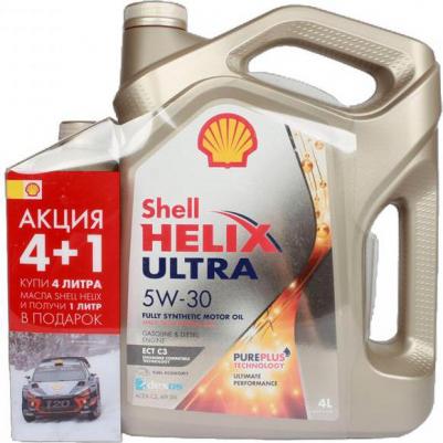 Helix Ultra ECT 5W-30 4 л – фото 6