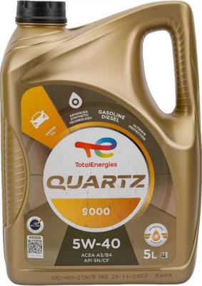 QUARTZ 9000 5W-40 5 л – фото 9
